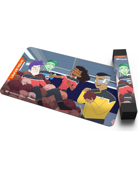 Tapete de Juego Star Trek Lower Decks Tribbles UVS Games 61x36cm Tapete de Juego Star Trek Lower Decks Tribbles UVS Games 61x36cm