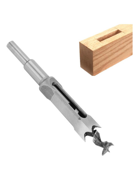 Broca Cuadrada Msiud 22cm para Carpintería - Acero Resistente