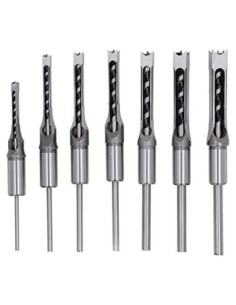 Juego de 7 Brocas YWBL-WH para Madera 0,64 a 1,59 cm