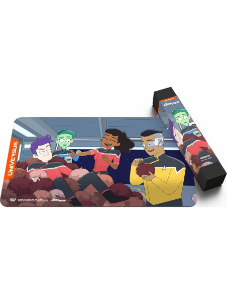 Tapete de Juego Star Trek Lower Decks Tribbles UVS Games 61x36cm Tapete de Juego Star Trek Lower Decks Tribbles UVS Games 61x36cm