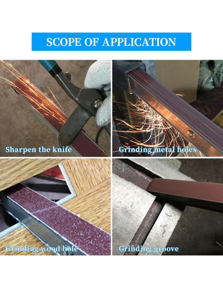 Accesorios para Amoladora Angular Genérico 100/125 Lijadora Banda