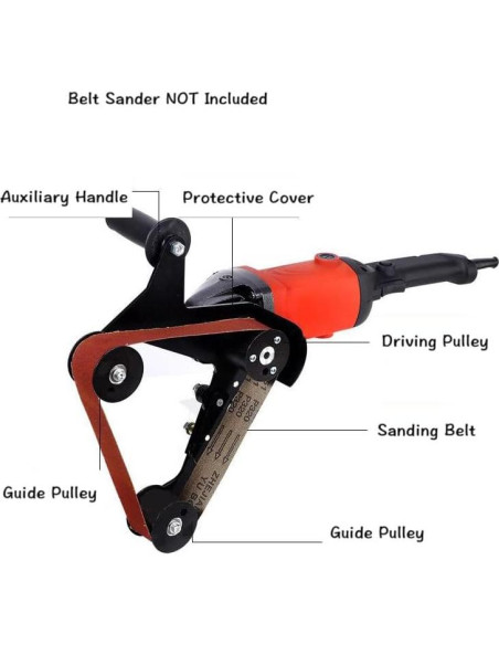 Adaptador de Lijadora de Banda Genérico para Amoladora 1.68cm
