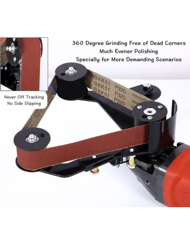 Adaptador de Lijadora de Banda Genérico para Amoladora 1.68cm