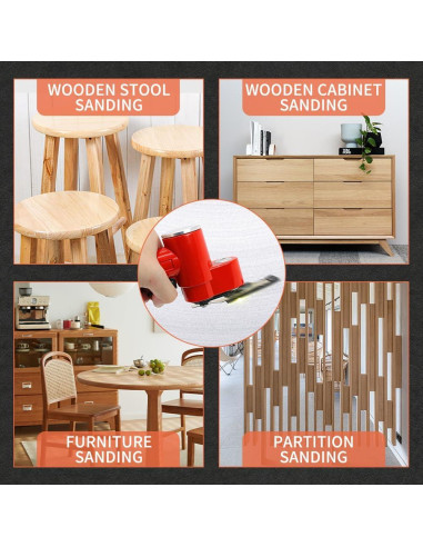 Lijadora de Aire BAUSATZ Mini Neumática 0.23 kg Alta Velocidad