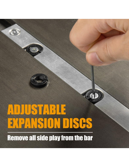 Sistema de Medición de Ingletes POWERTEC 71766 con Cerca Telescópica