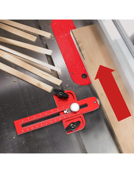 Jig de Corte Delgado YYinno para Sierra de Mesa 16,51 cm