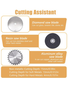 Mini Sierra de Mesa CheriMuMu A1 90W 4500RPM Multifuncional 2