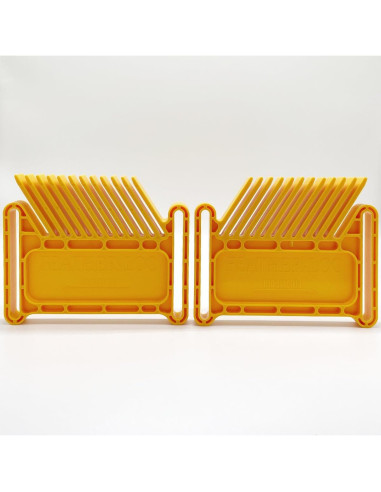 Featherboard de Seguridad Zeromall Amarillo 2 Pcs para Carpintería