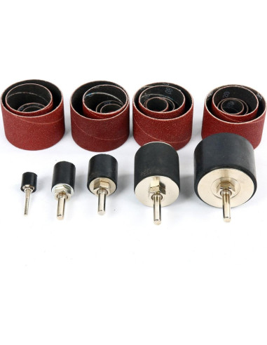 Juego de Lijado 25pcs 8MILELAKE para Taladro Eléctrico