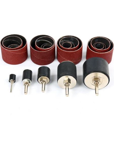 Juego de Lijado 25pcs 8MILELAKE para Taladro Eléctrico Juego de Lijado 25pcs 8MILELAKE para Taladro Eléctrico