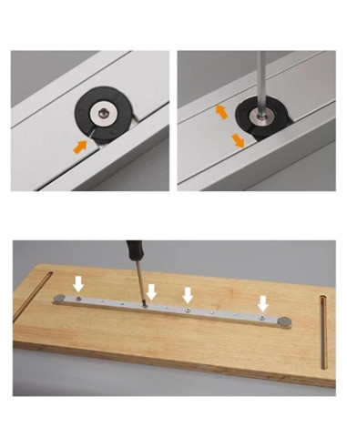 Barra de inglete Yosoo 300mm para sierra de mesa