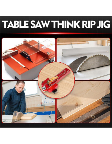 Guía de sierra de mesa delgada Vicrays - Corte preciso