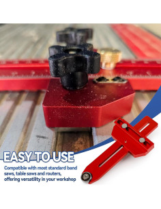 Guía de sierra de mesa Belistair para cortes estrechos 2