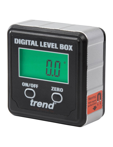 Caja de Nivel Digital Trend DLB con Base Magnética y LCD
