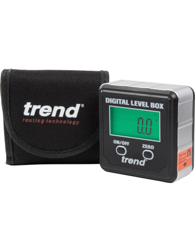 Caja de Nivel Digital Trend DLB con Base Magnética y LCD