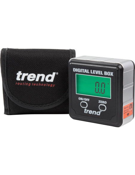 Caja de Nivel Digital Trend DLB con Base Magnética y LCD