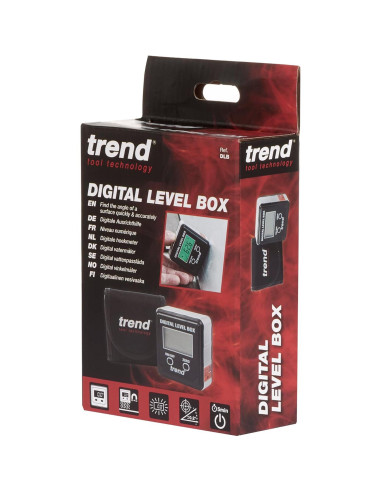 Caja de Nivel Digital Trend DLB con Base Magnética y LCD