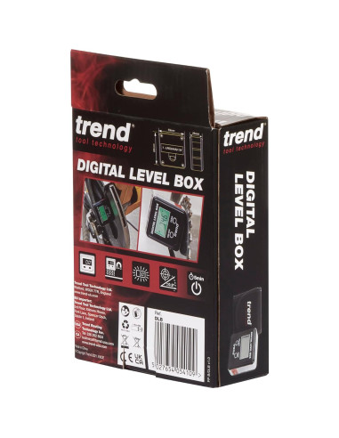 Caja de Nivel Digital Trend DLB con Base Magnética y LCD