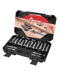 Juego de 16 Brocas Forstner MAZING para Carpintería