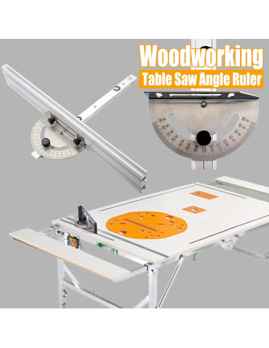 Sistema de Tope para Sierra de Mesa Hyuduo - Aluminio Precisión