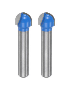 Fresa de Router HARFINGTON 2pcs 9.52mm Carburo Punta Redonda