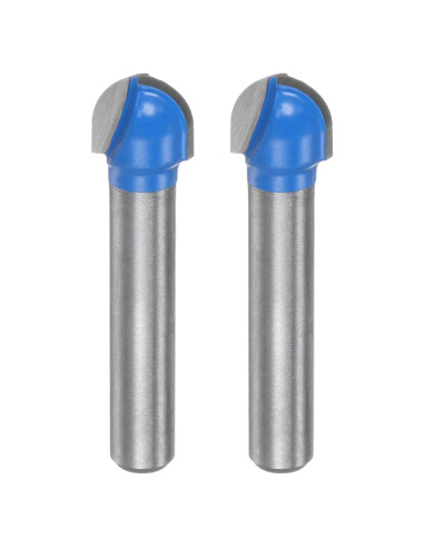 Fresa de Router HARFINGTON 2pcs 9.52mm Carburo Punta Redonda