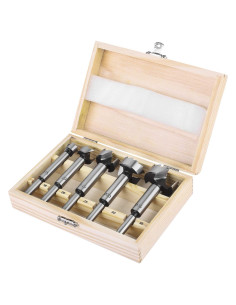 Juego de Brocas Forstner 5Pcs HPHOPE 15/20/25/30/35mm