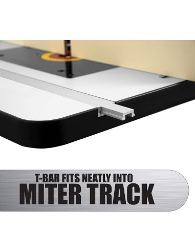 Riel T Track de Aluminio Anodizado Peachtree 121.92 cm