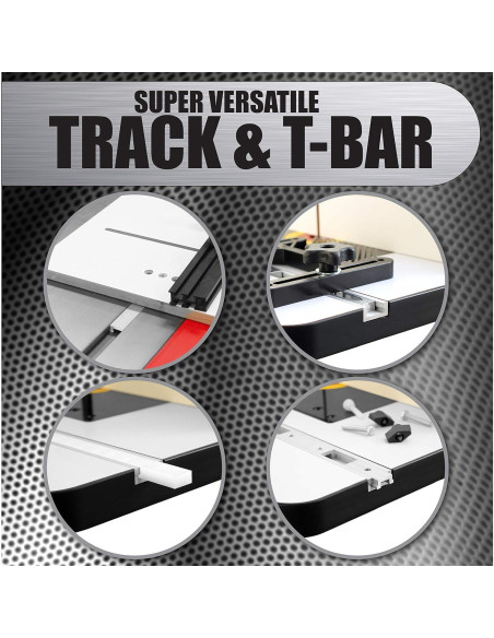 Riel T Track de Aluminio Anodizado Peachtree 121.92 cm