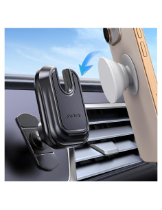 Soporte para Teléfono en Coche Pop-Tech Adhesivo 3M Negro