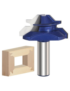 Fresa de Miter Vearter 45 Grados Mango 1,27 cm 5,08 cm Diámetro