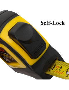 Cinta Métrica Auto-Bloqueo HTBMALL 5M Doble Cara Precisa 2