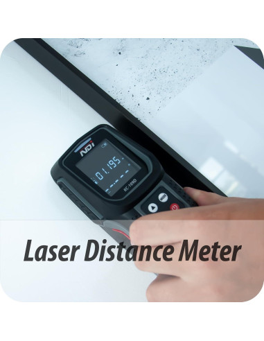 Detector Multifuncional NDI 5 en 1 con Medidor Láser 30m