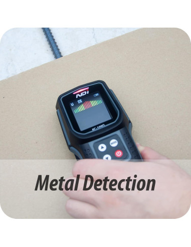 Detector Multifuncional NDI 5 en 1 con Medidor Láser 30m