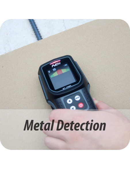 Detector Multifuncional NDI 5 en 1 con Medidor Láser 30m