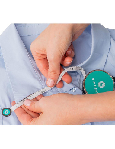 Cinta Métrica Retráctil SINGER 50003 243,84 cm Verde