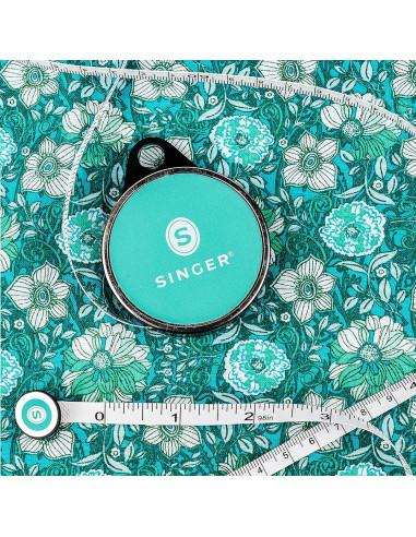 Cinta Métrica Retráctil SINGER 50003 243,84 cm Verde