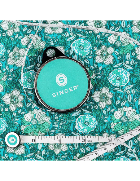 Cinta Métrica Retráctil SINGER 50003 243,84 cm Verde Cinta Métrica Retráctil SINGER 50003 243,84 cm Verde