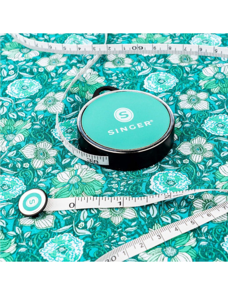 Cinta Métrica Retráctil SINGER 50003 243,84 cm Verde Cinta Métrica Retráctil SINGER 50003 243,84 cm Verde