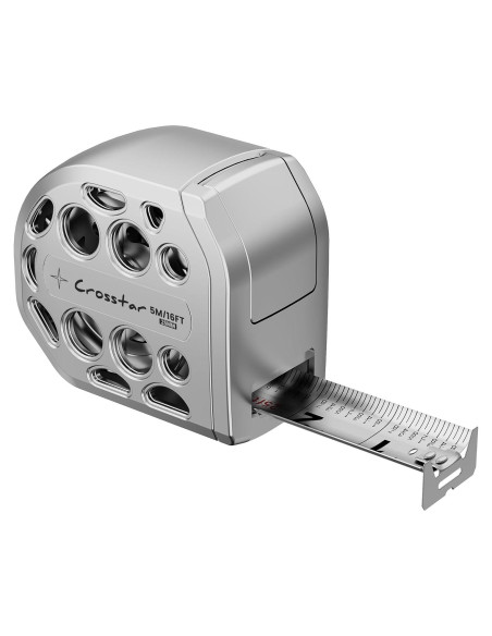 Cinta Métrica Crosstar 4.88m Doble Cara Magnética