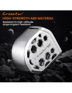 Cinta Métrica Crosstar 4.88m Doble Cara Magnética 2