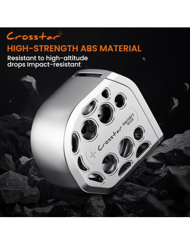 Cinta Métrica Crosstar 4.88m Doble Cara Magnética