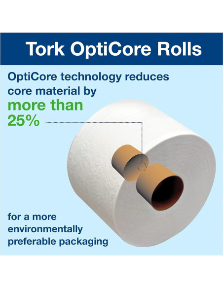 Papel Higiénico Tork OptiCore T11 2 Capas 36 Rollos 865 Hojas