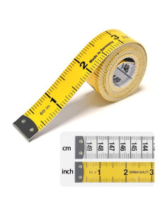 Cinta Métrica Suave DSOMHZ 150 cm Doble Color y Escala