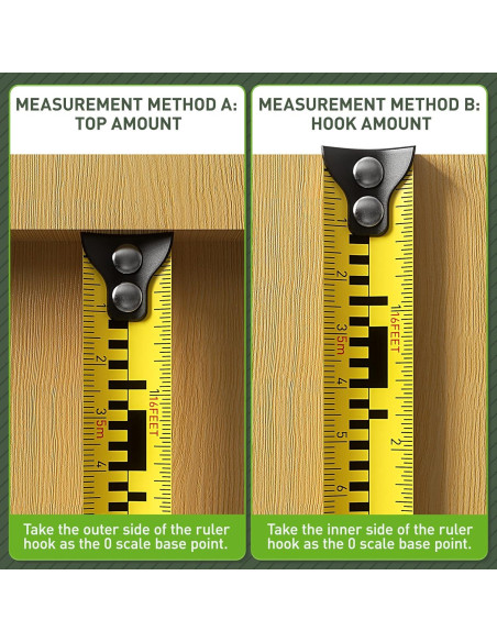 Cinta Métrica Láser Huepar DT30 60m y 5m Pantalla LCD