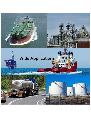 Cinta de Medición Cekegon 15M Acero Inoxidable A Prueba de Explosiones