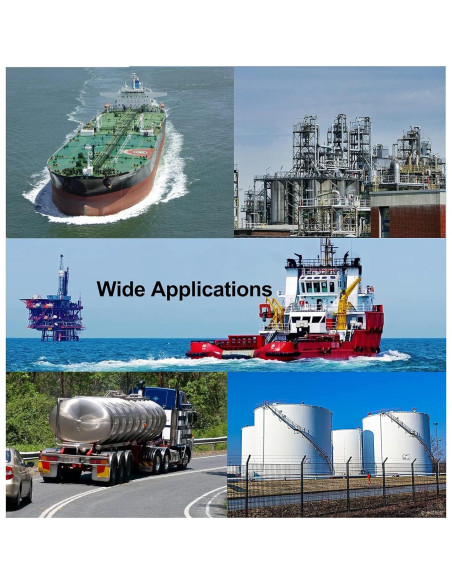 Cinta de Medición Cekegon 15M Acero Inoxidable A Prueba de Explosiones