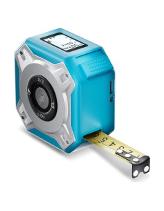 Cinta Métrica Láser Digital FlyGeneral 2-en-1 4.88m