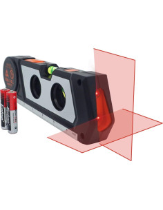 Nivel Láser Ayitam 4 en 1 con Cinta Métrica 3M 2