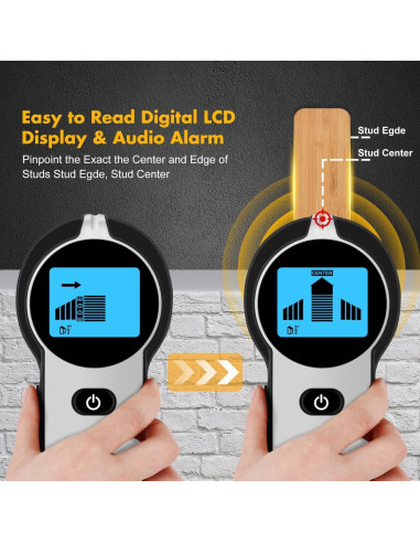 Buscador de Estudio FOLAI TH Escáner 5 en 1 LCD Azul